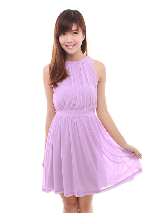 Paris Dress in Orchid